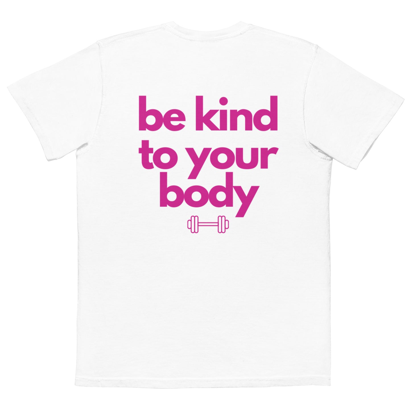 Unisex garment-dyed pocket t-shirt