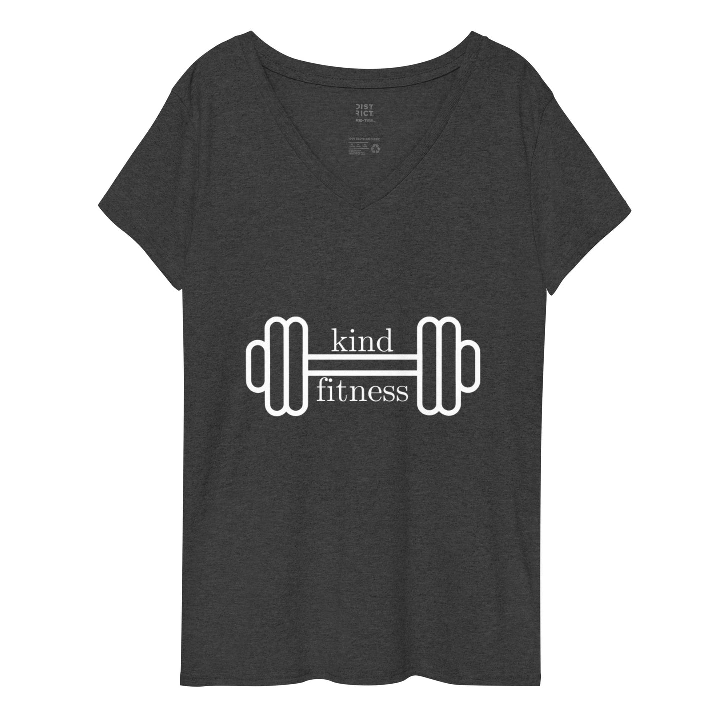 Women’s recycled v-neck t-shirt