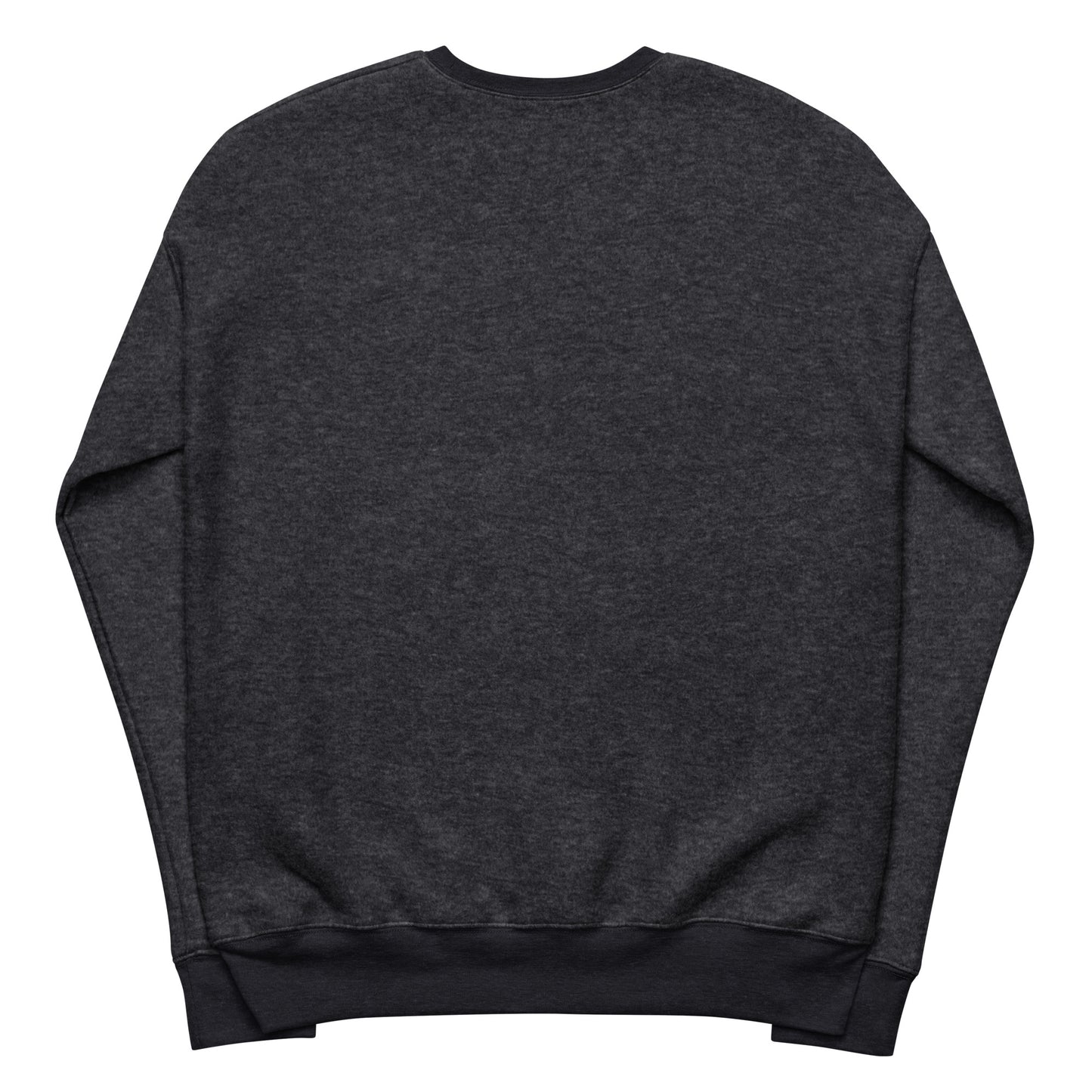 Unisex sueded fleece sweatshirt