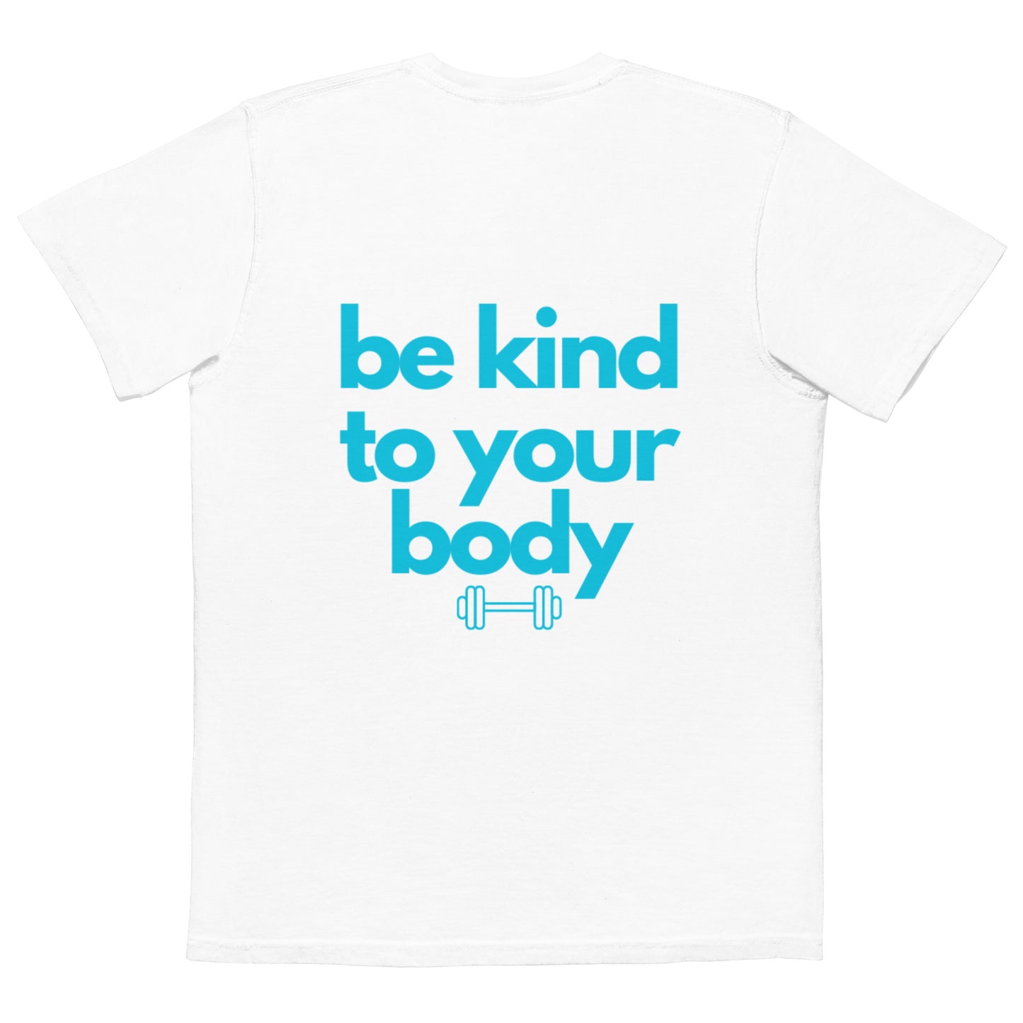 Unisex garment-dyed pocket t-shirt