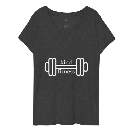 Women’s recycled v-neck t-shirt